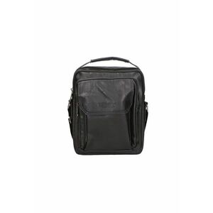 Geanta crossbody de piele ecologica - Negru imagine