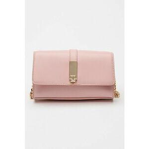 Geanta crossbody cu bareta din lant Heritage - Roz deschis imagine