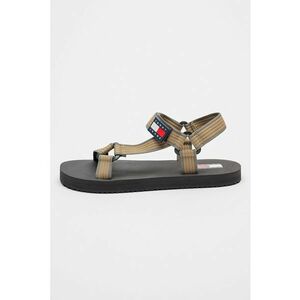 Sandale din material textil cu inchidere velcro imagine