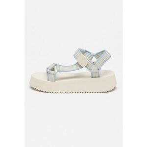 Sandale flatform cu inchidere velcro imagine