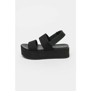 Sandale flatform cu inchidere cu velcro imagine