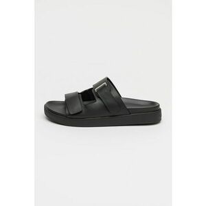 Sandale din piele cu barete cu inchidere velcro imagine
