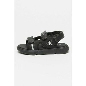 Sandale cu inchidere velcro si logo imagine