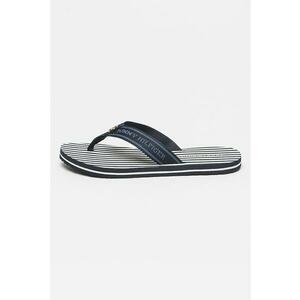 Papuci flip-flop cu talpa cu model in dungi imagine