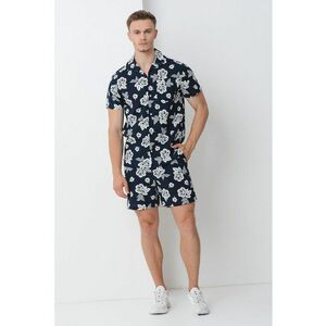 Camasa cu imprimeu tropical imagine
