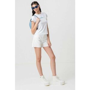Tricou slim fit cu logo imagine