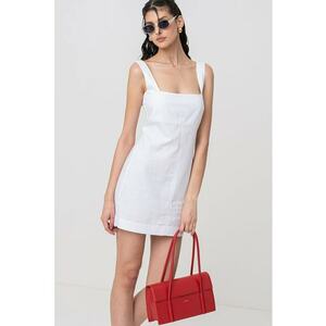 Rochie mini de buumbac si in imagine