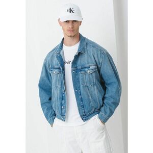 Jacheta de denim cu logo imagine