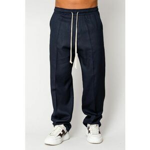 Pantaloni lung din IN cu snur Navy 17553 imagine
