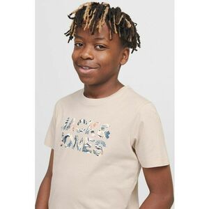 Tricou de bumbac cu imprimeu logo imagine