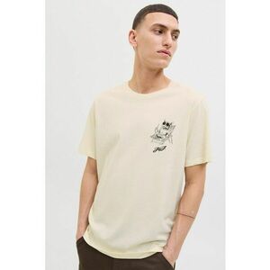 Tricou de bumbac cu detaliu cu imprimeu grafic imagine