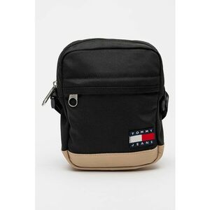 Geanta crossbody din material textil cu logo imagine