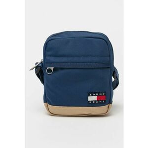 Geanta crossbody din material textil cu logo imagine