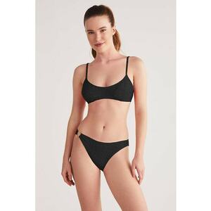 Costum de baie din doua piese cu model uni Niema imagine