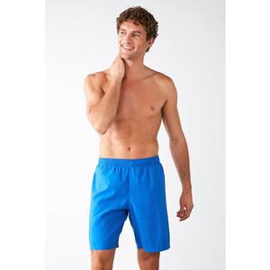Pantaloni scurti de baie cu model uni imagine