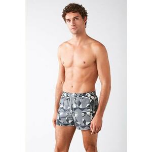 Pantaloni scurti cu imprimeu grafic imagine