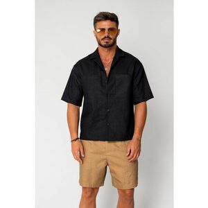 Camasa dIn In maneca scurta Black 17643 imagine
