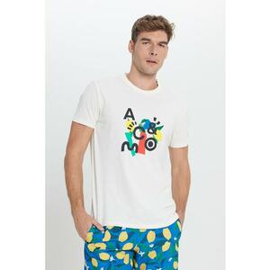 Tricou din bumbac cu imprimeu imagine