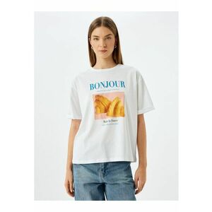 Tricou lejer cu maneci rulate imagine