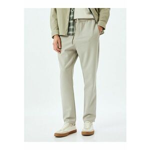 Pantaloni cu snur de ajustare si buzunare laterale imagine