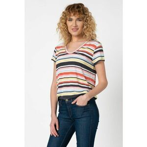 Tricou relaxed fit din amestec de in imagine