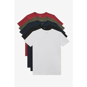 Set de tricouri unisex de bumbac - 5 piese imagine