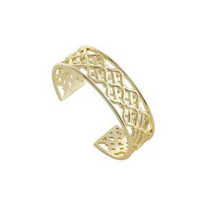 Bratara placata cu aur de 18K si decorata cu zirconia imagine