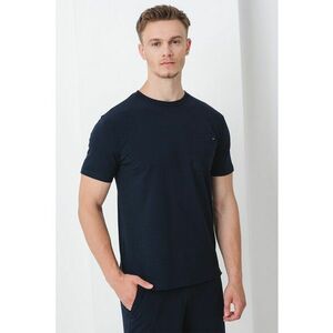 Tricou de casa din amestec de modal cu decolteu la baza gatului imagine