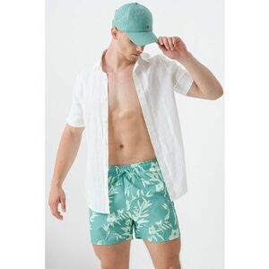 Pantaloni scurti de baie cu imprimeu floral imagine