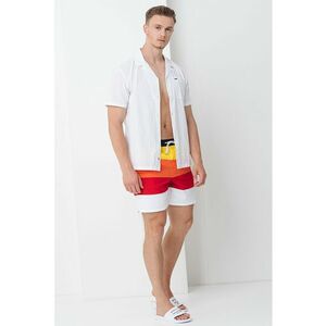 Pantaloni scurti de baie cu model cu dungi imagine