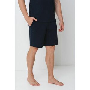 Pantaloni scurti de pijama din amestec de modal cu buzunare laterale imagine