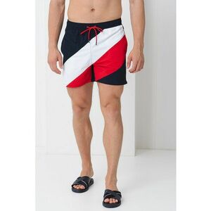Pantaloni scurti de baie cu logo si talie elastica imagine