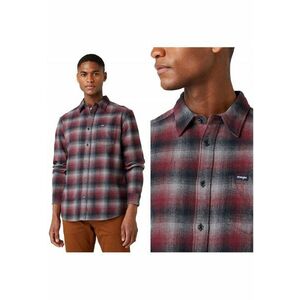 Camasa Barbati - Ls 1Pkt Shirt - S INTL - Rosu - Croi Regular Fit - Inchidere Nasturi - Compozitie Material 100% Bumbac - Numar Buzunare 1 imagine