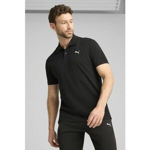 Tricou polo cambrat cu broderie logo imagine