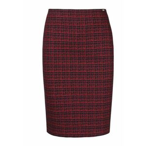 Fusta-creion midi din tweed imagine