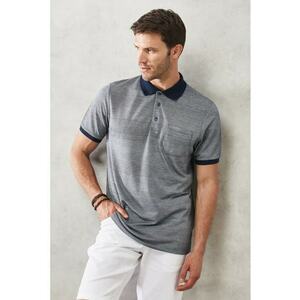Tricou polo cu buzunar pe piept imagine