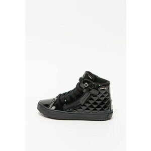 Pantofi sport high-top de piele ecologica - cu aspect lacuit Kalispera imagine
