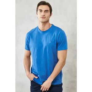 Tricou slim fit de bumbac imagine