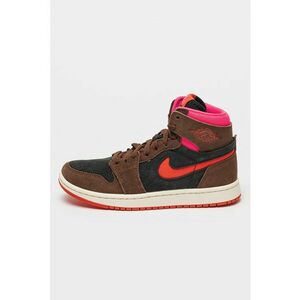 Pantofi mid-cut de piele intoarsa Air Jordan 1 pentru baschet imagine