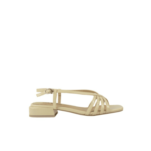 Sandale casual - dama - 8VH2465-Q265 crem - piele lacuita imagine