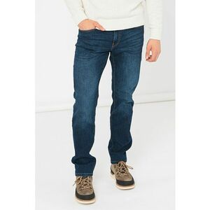 Blugi regular fit cu model cu 5 buzunare imagine