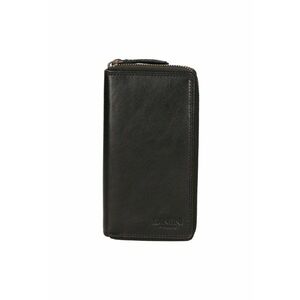 Portofel unisex de piele cu fermoar 27261 imagine
