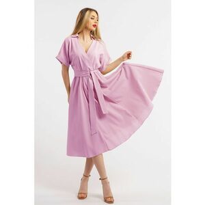 Rochie evazata din in imagine