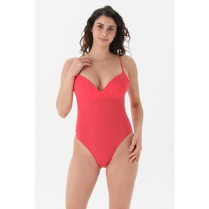 Costum de baie intreg cu model uni imagine
