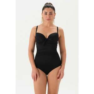 Costum de baie intreg cu bretele ajustabile imagine
