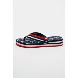 Papuci flip-flop cu model in dungi imagine