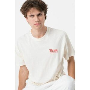 Tricou de bumbac cu imprimeu pe partea din spate imagine