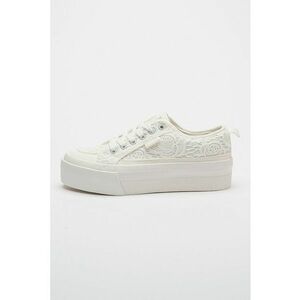 Pantofi sport flatform din material textil imagine