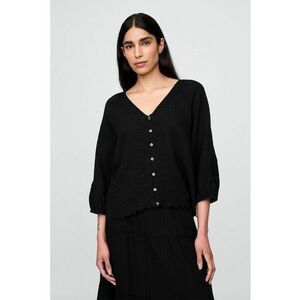 Bluza supradimensionata cu decolteu in V imagine