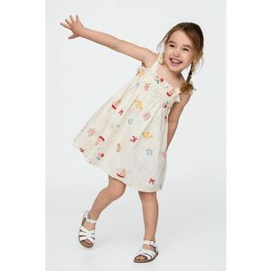 Rochie de bumbac cu model imagine